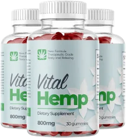 Vital Hemp Premium Recovery Capsules - Find Your Natural Balance